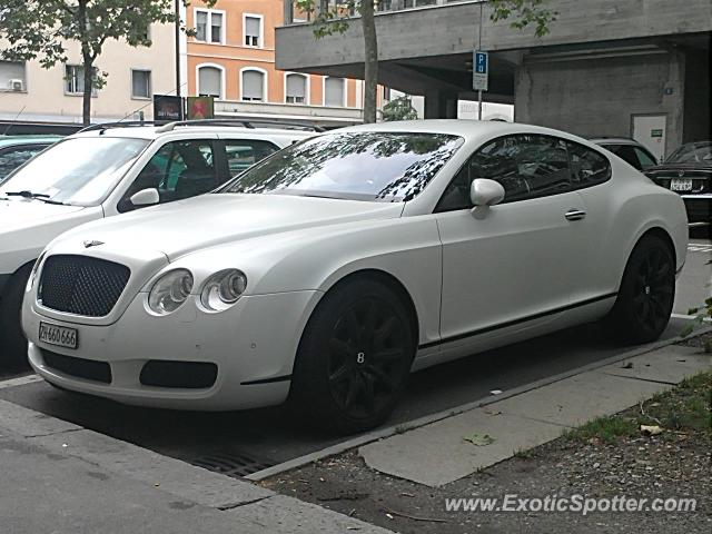 Bentley Continental spotted in Bern, Switzerland