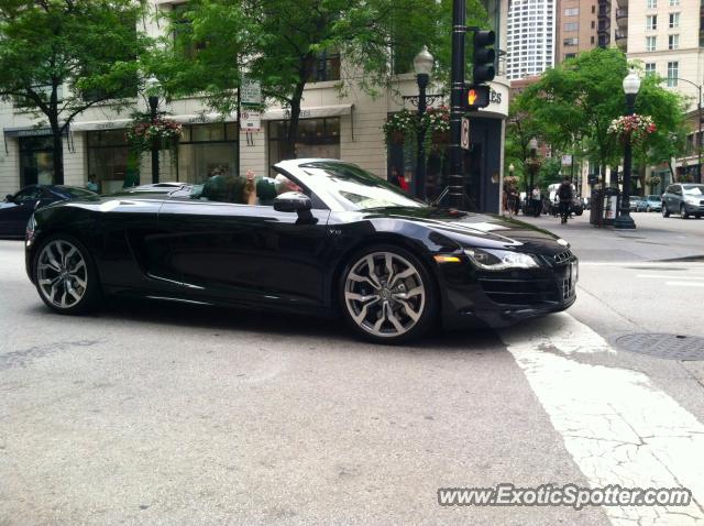 Audi R8 spotted in Chicago, Illinois