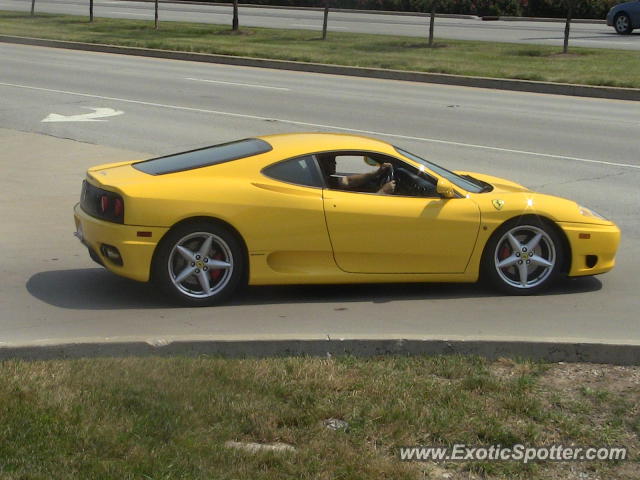 Ferrari 360 Modena spotted in Indianapolis, Indiana