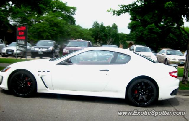 Maserati GranTurismo spotted in Minneapolis, Minnesota