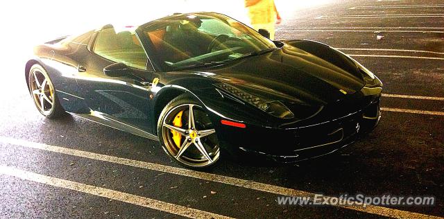 Ferrari 458 Italia spotted in Patterson, New Jersey