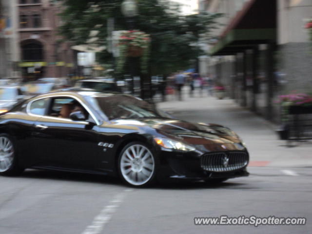 Maserati GranTurismo spotted in Chicago, Illinois