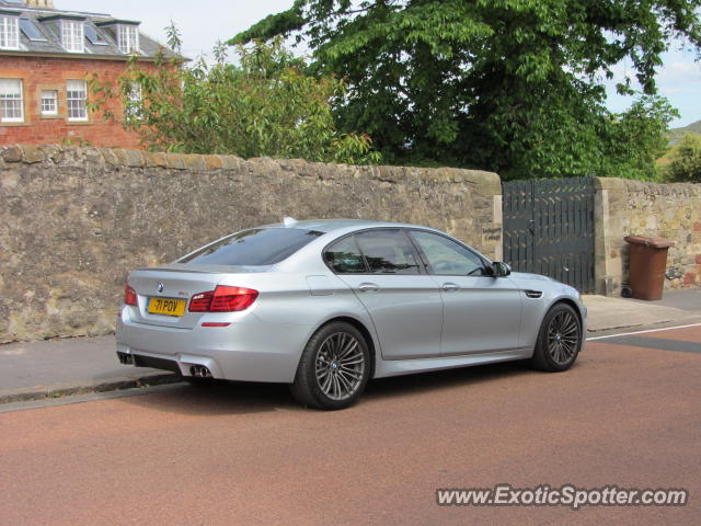 BMW M5 spotted in North Berwick, United Kingdom