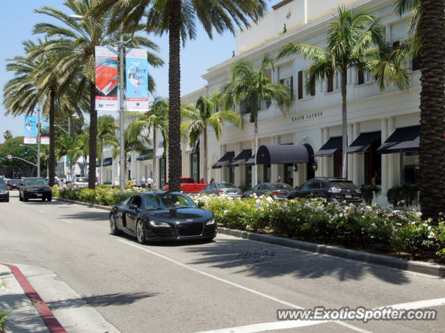 Audi R8 spotted in Beverly Hills, California