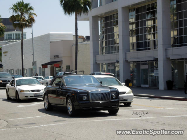 Rolls Royce Phantom spotted in Beverly Hills, California