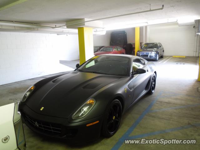 Ferrari 599GTB spotted in Beverly Hills, California