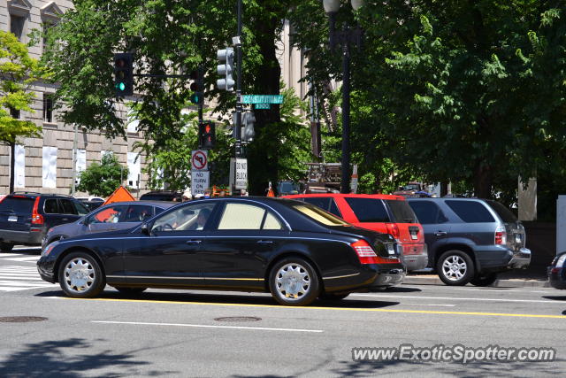 Mercedes Maybach spotted in Washington D.C., Maryland