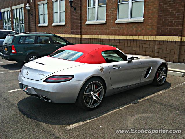 Mercedes SLS AMG spotted in Canandaigua, New York