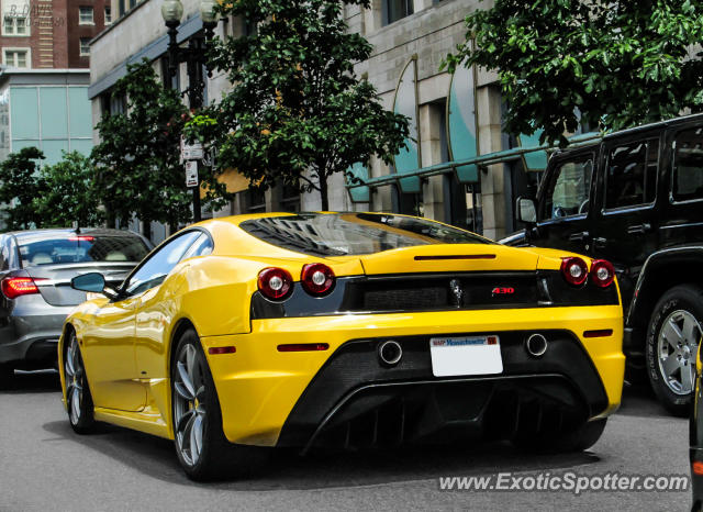 Ferrari F430 spotted in Boston, Massachusetts