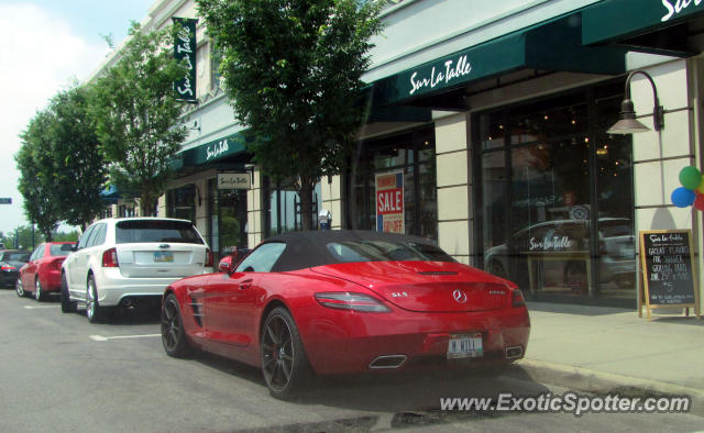 Mercedes SLS AMG spotted in Columbus, Ohio