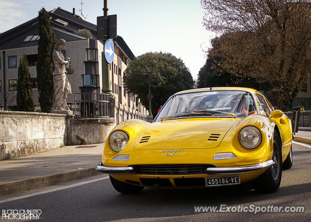 Ferrari 246 Dino spotted in Oderzo, Italy