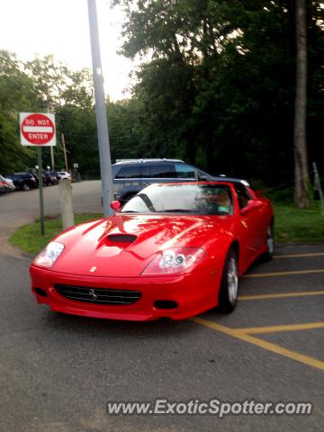 Ferrari 575M spotted in Watchung, New Jersey