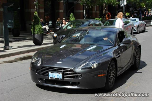 Aston Martin Vantage spotted in Toronto, Canada