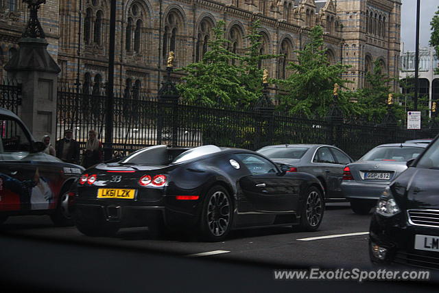 Bugatti Veyron spotted in London, United Kingdom