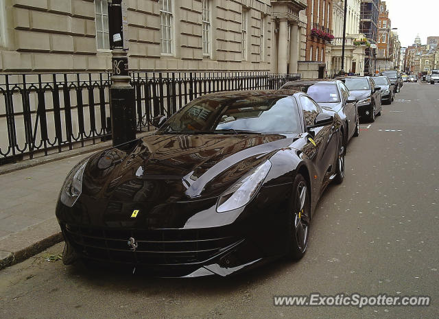 Ferrari F12 spotted in London, United Kingdom