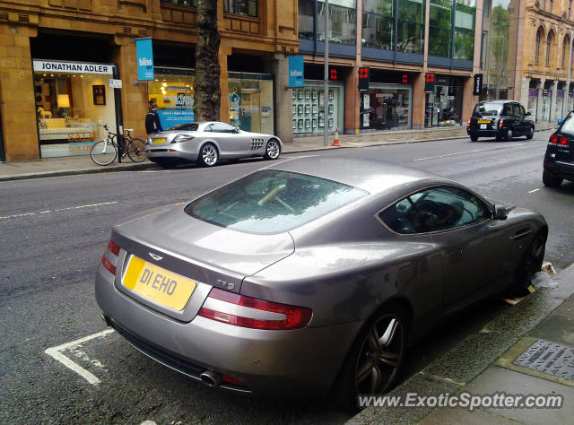 Aston Martin DB9 spotted in London, United Kingdom