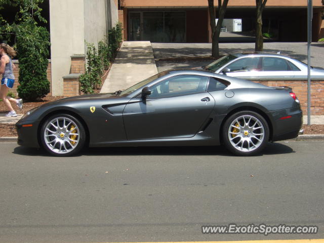 Ferrari 599GTB spotted in Greenwich, Connecticut