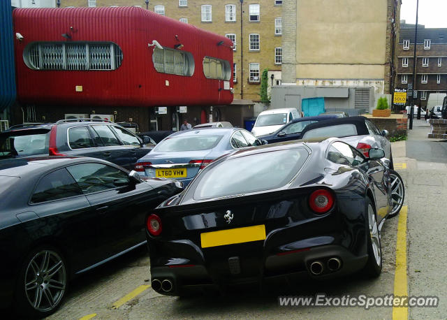 Ferrari F12 spotted in London, United Kingdom