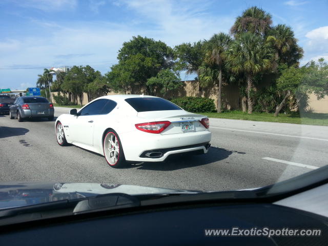 Maserati GranTurismo spotted in Pompano Beach, Florida