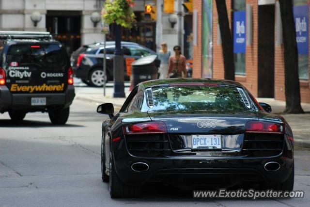 Audi R8 spotted in Toronto, Canada