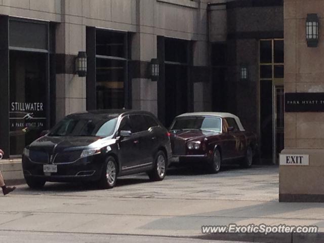 Rolls Royce Corniche spotted in Toronto, Canada