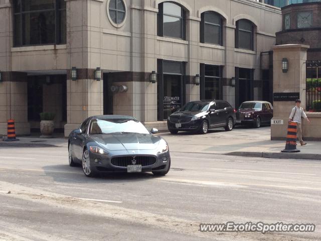 Maserati GranTurismo spotted in Toronto, Canada