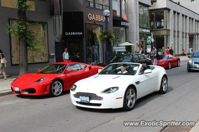 Aston Martin Vantage spotted in Toronto, Canada