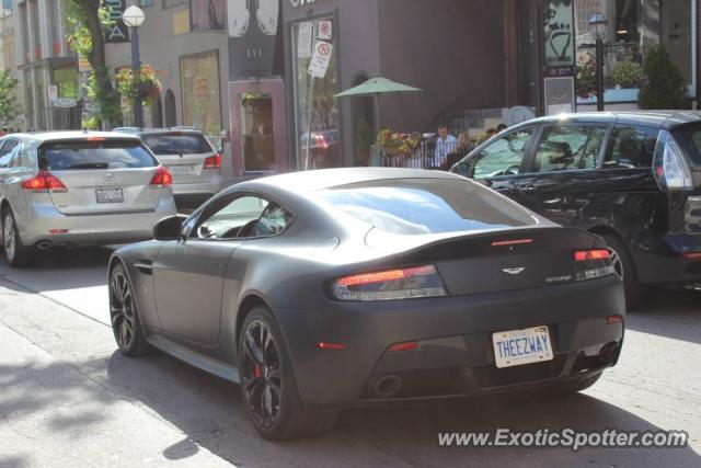 Aston Martin Vantage spotted in Toronto, Canada