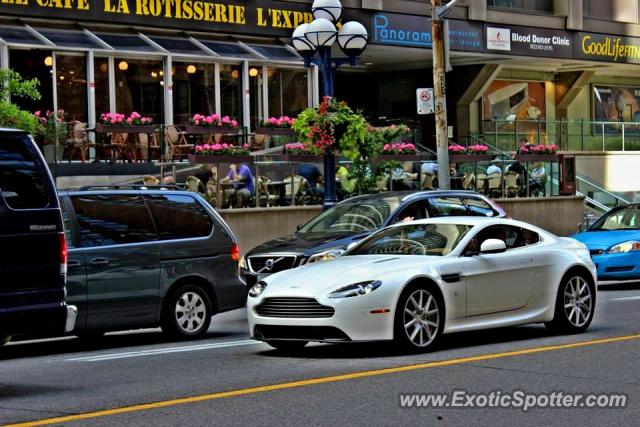 Aston Martin Vantage spotted in Toronto, Canada