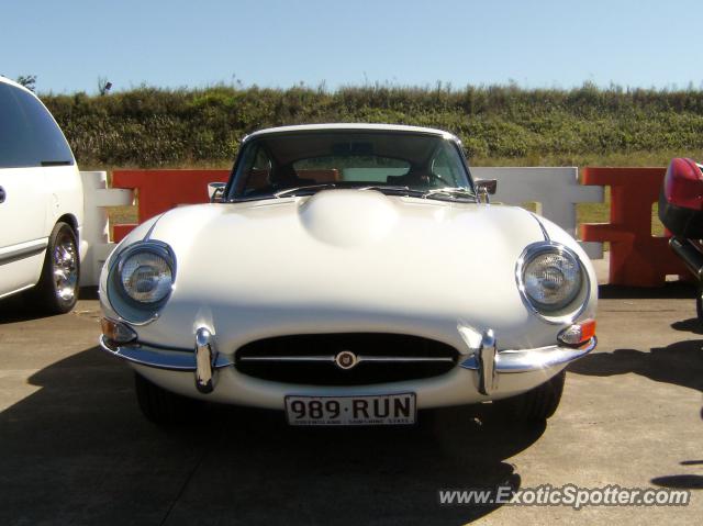 Jaguar E-Type spotted in Brisbane, Australia