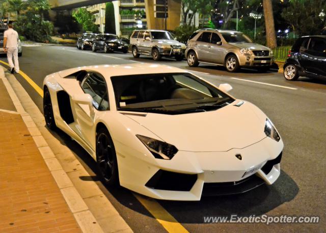 Lamborghini Aventador spotted in Monte-Carlo, Monaco