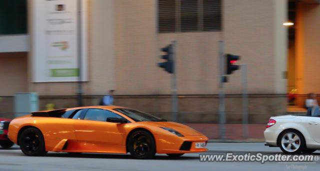 Lamborghini Murcielago spotted in Hong Kong, China