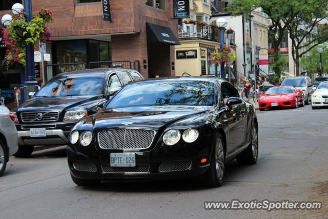 Bentley Continental spotted in Toronto, Canada