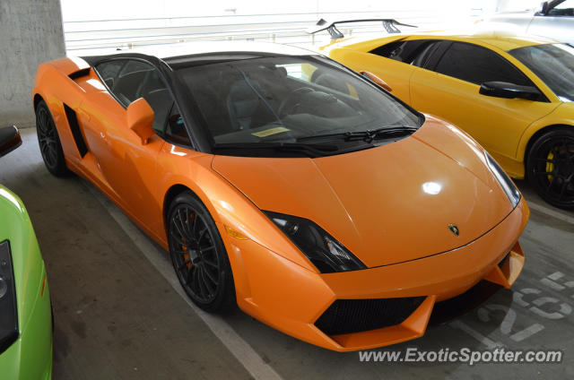 Lamborghini Gallardo spotted in Dallas, Texas