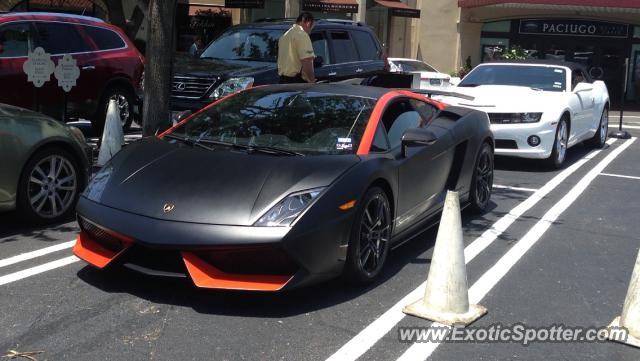 Lamborghini Gallardo spotted in Dallas, Texas