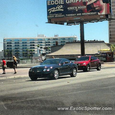 Bentley Continental spotted in Las Vegas, Nevada