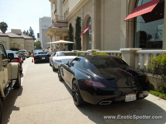 Mercedes SLS AMG spotted in Beverly Hills, California