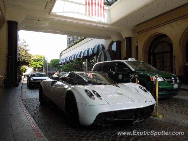 Pagani Huayra spotted in Beverly Hills, California