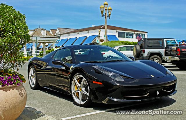 Ferrari 458 Italia spotted in Long Branch, New Jersey