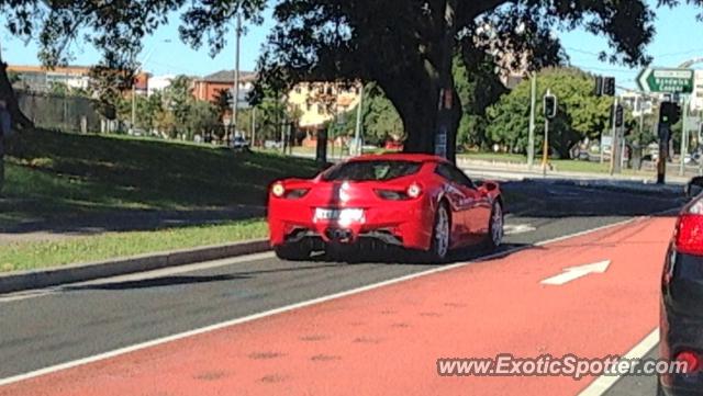 Ferrari 458 Italia spotted in Sydney, Australia