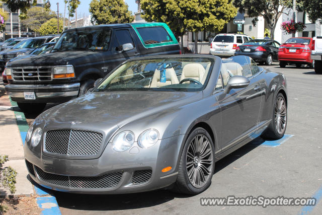 Bentley Continental spotted in La Jolla, California