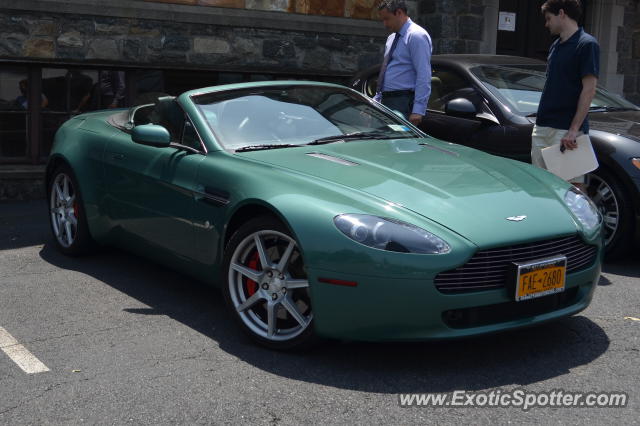 Aston Martin Vantage spotted in Greenwich, Connecticut