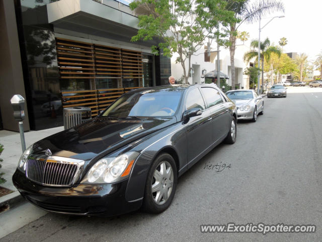 Mercedes Maybach spotted in Beverly Hills, California