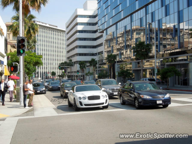 Bentley Continental spotted in Beverly Hills, California