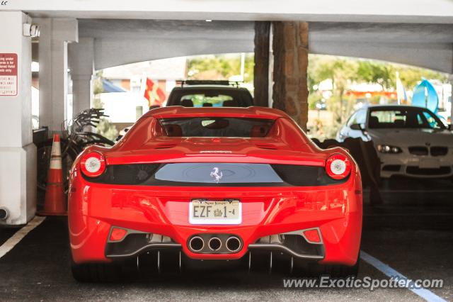 Ferrari 458 Italia spotted in Greenwich, Connecticut