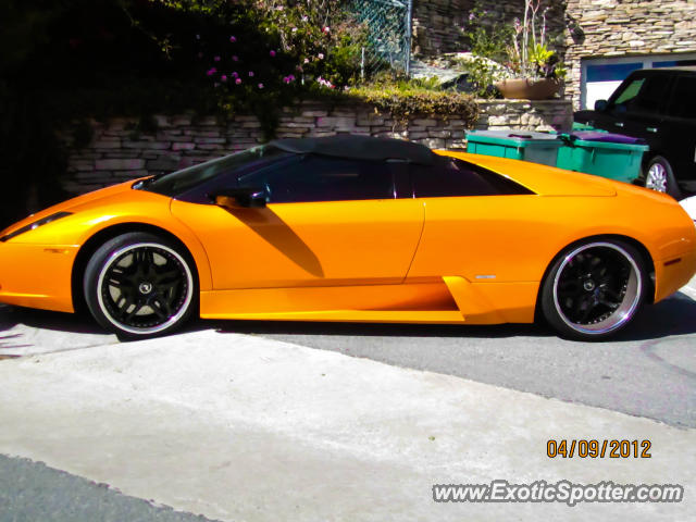 Lamborghini Murcielago spotted in Laguna Beach, California