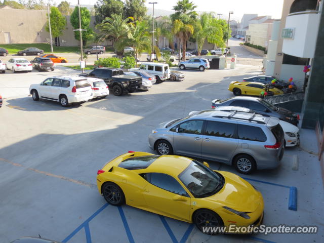 Ferrari 458 Italia spotted in Walnut, California