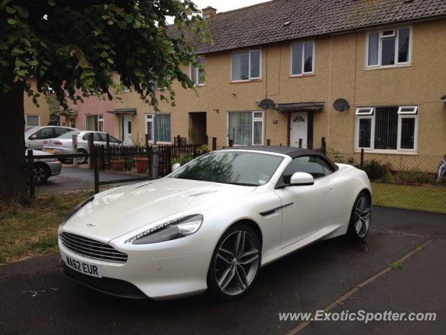 Aston Martin DB9 spotted in Bridgwater, United Kingdom