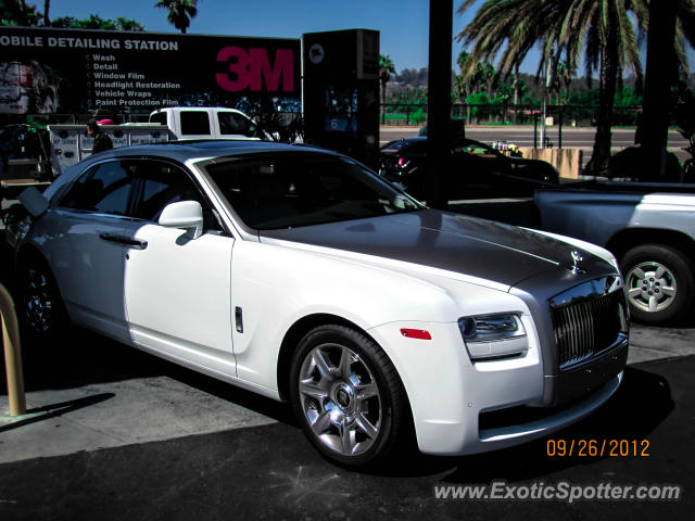 Rolls Royce Ghost spotted in Rancho Santa Fe, California