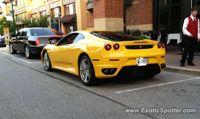 Ferrari F430 spotted in Carmel, Indiana